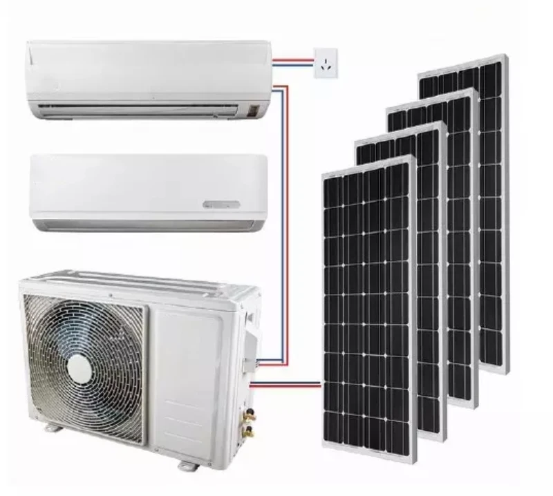 Автономный солнечный инвертор 9000Btu 12000Btu 18000Btu 24000Btu 48Vdc мини-сплит-кондиционер для дома