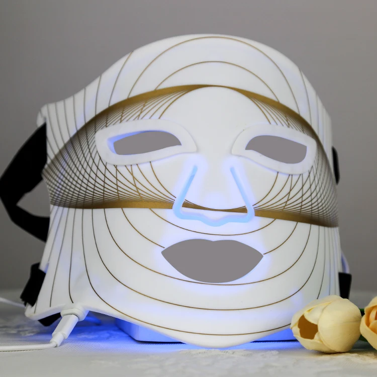 510K  MDSAP Certified Non-toxic Acne Treatment Reduces Inflammation Boosts Blood Flow Photon Led Light Beauty Shield Mask