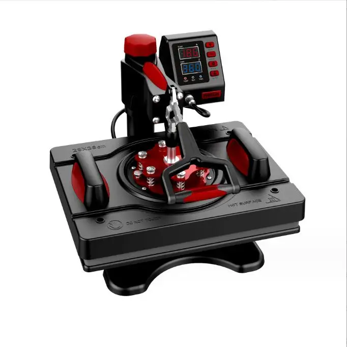 Heat sublimation hot stamping  clothes 5 in 1 hot stamping machine heat transfer hot stamping machine 8 in 1 machinery