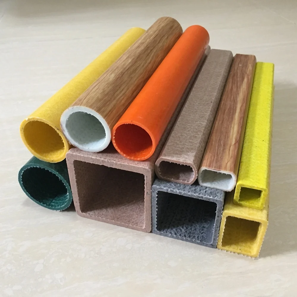 
GRP FRP Fiberglass square hollow tube 