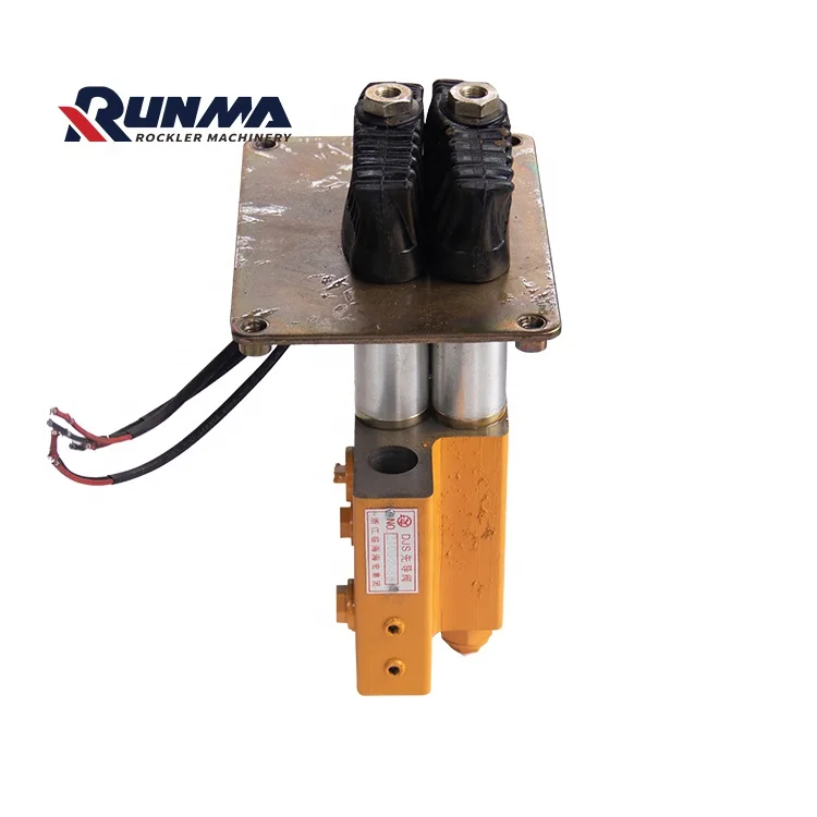 RUNMA DJS2 flow control hydraulic handle joy stick pilot valve for wheel loader
