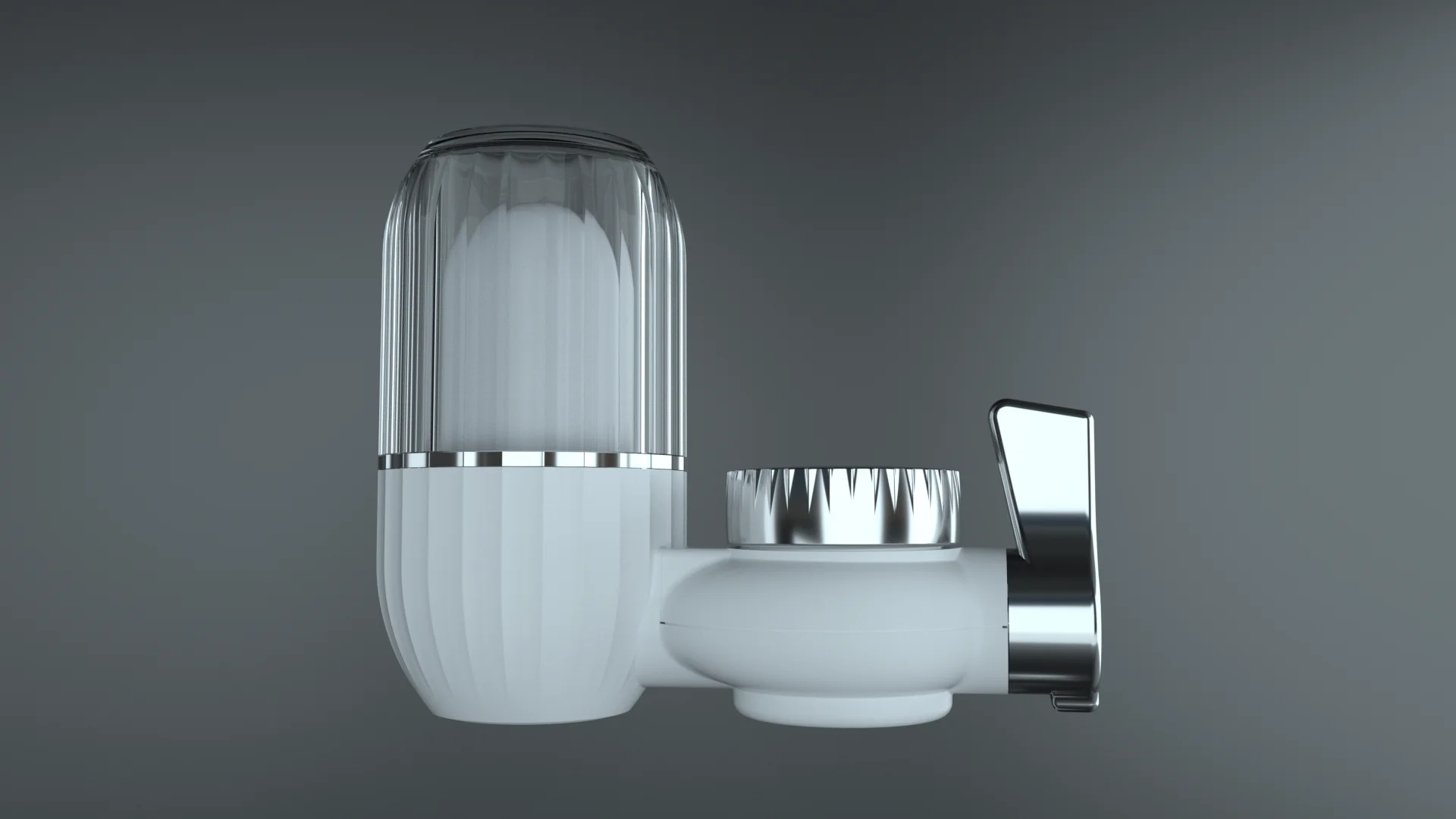 Modern Style Kitchen Transparent Cover Water Purifier Machine For Faucet Water Softener Water Filtration System