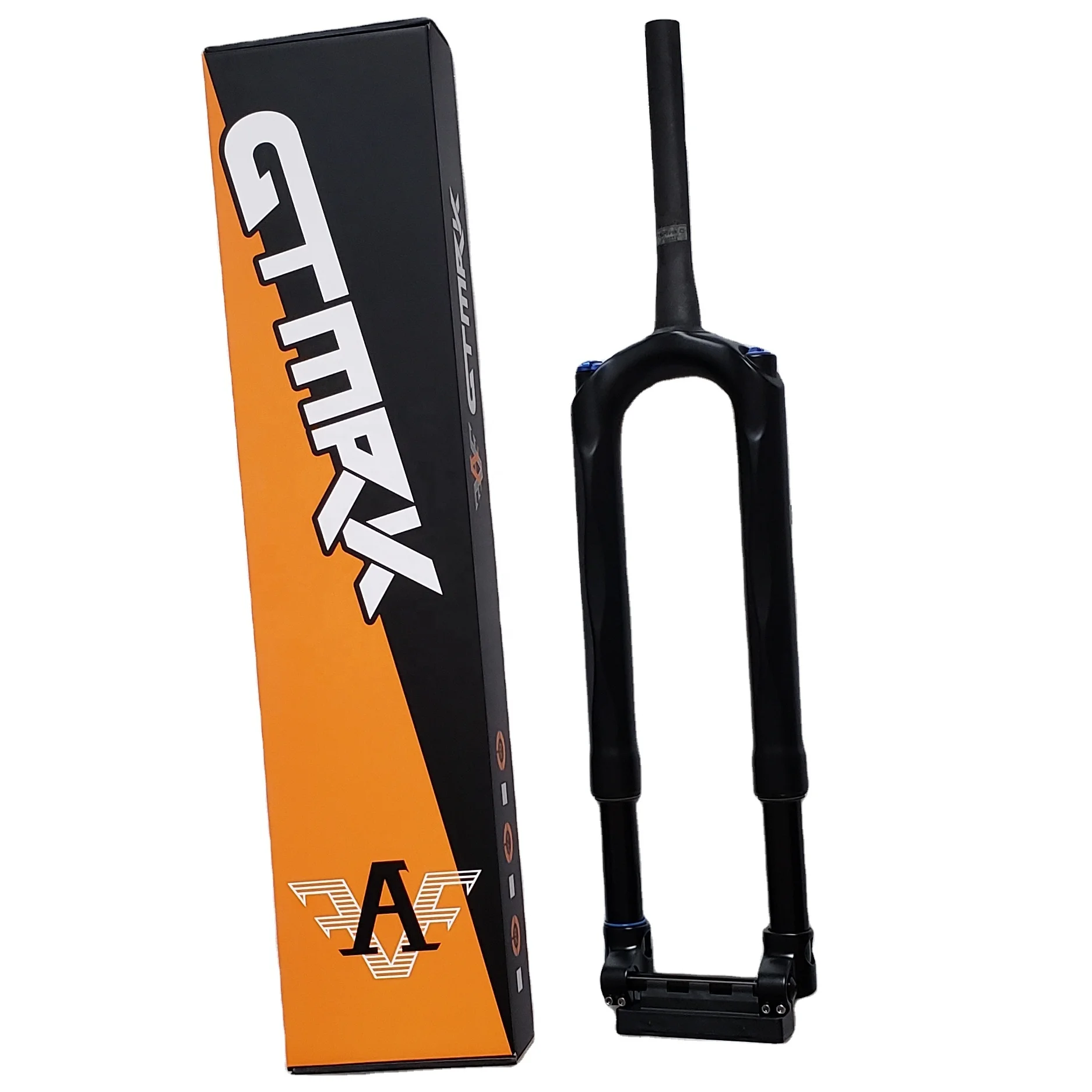 GRMRK Carbon air suspension inverted  light weight high strength 27.5 29 inch front fork for MTB/XC bikes high-end E-BIKES