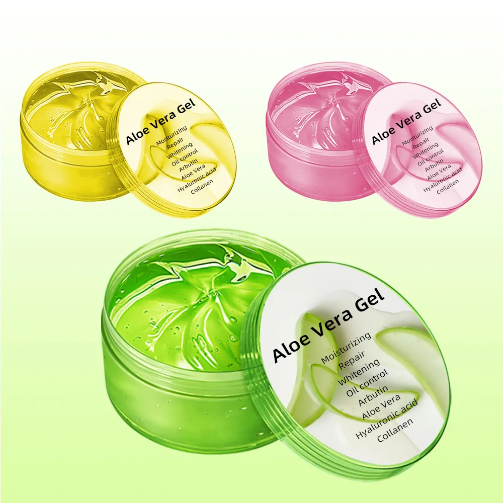 Private Label 100% Pure aloe vera gel skin Organic Hydrating Soothing Aloe vera Gel for face