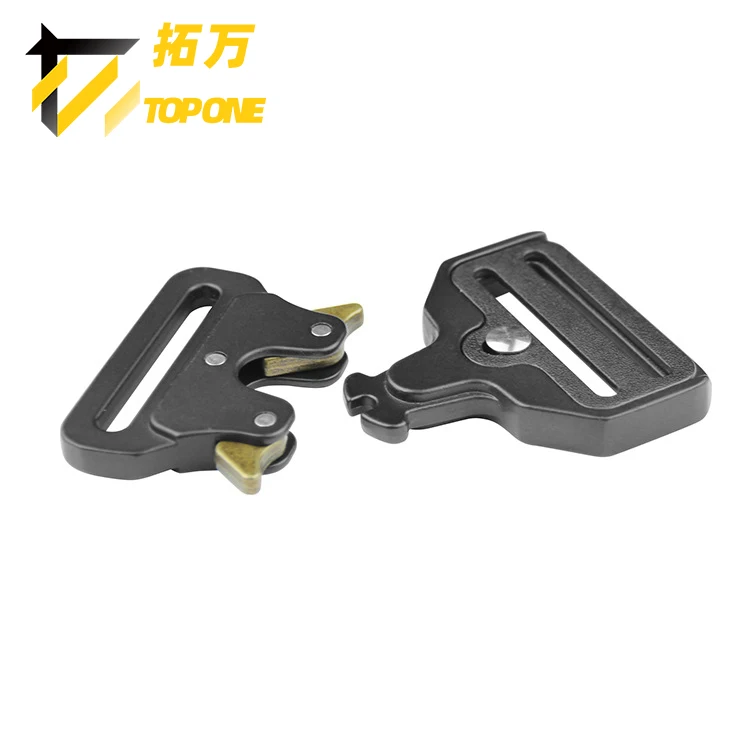 45MM Customized LOGO Military Belt Buckles for Webbing Metal Tactical Buckles