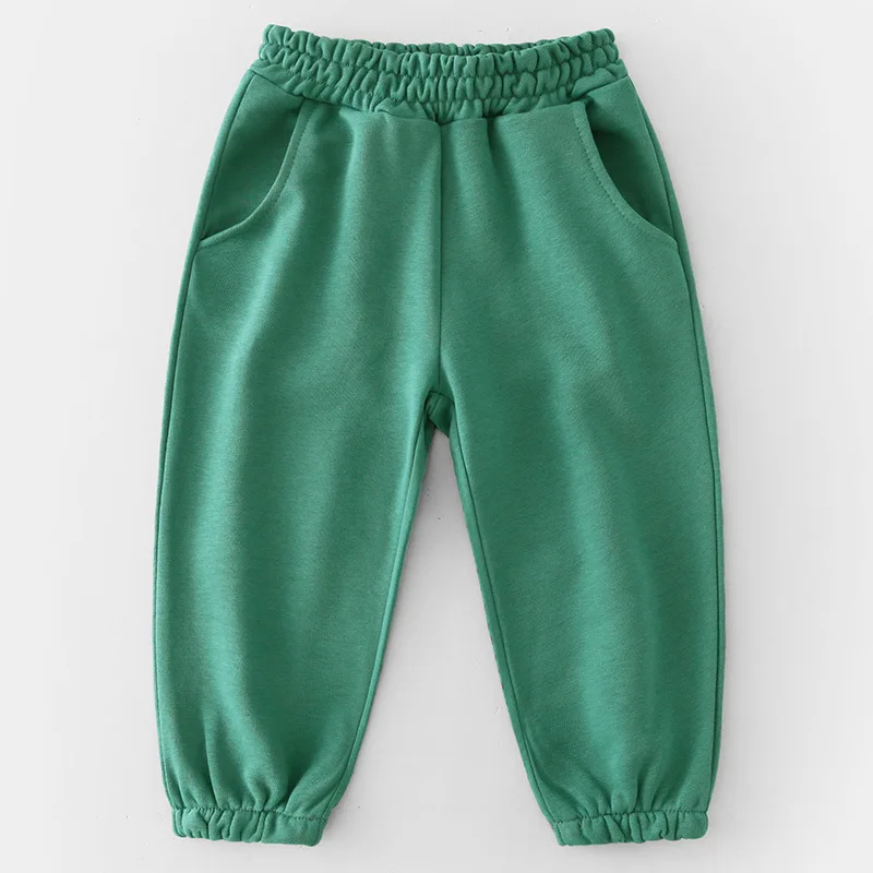 2024 New Custom Cotton Kids Joggers Wholesale Casual Boy Kid Pant Children Jogger Pants Kids Sweat Long Pants