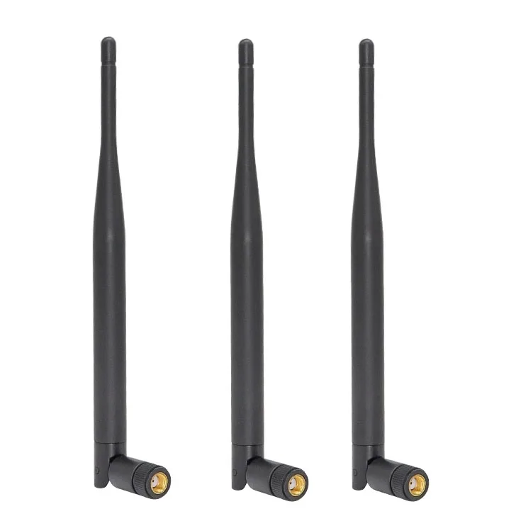  Высококачественная 2 4g беспроводная wifi 5dbi антенна Всенаправленная резиновая утка Складная для