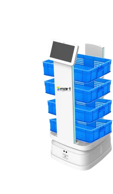 Multifunctional Smart ABS Material Delivery Robot 570*500*1240mm Widely Used Service Robot