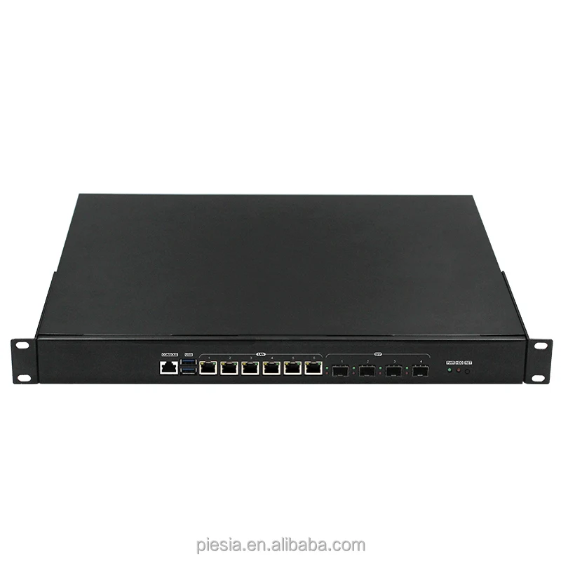 LGA1700 6 портов ethernet мини-ПК промышленный