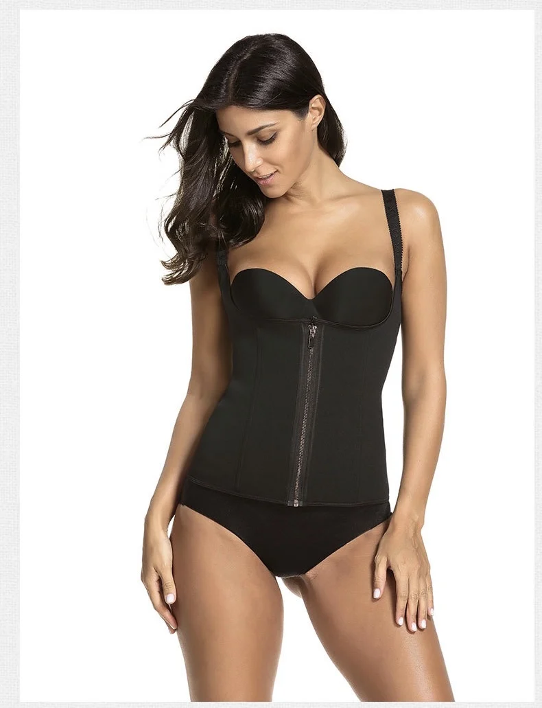 Корсет-триммер для талии, нижнее белье, корсеты для коррекции фигуры для женщин, Корректирующее белье, топ, неопреновый жилет