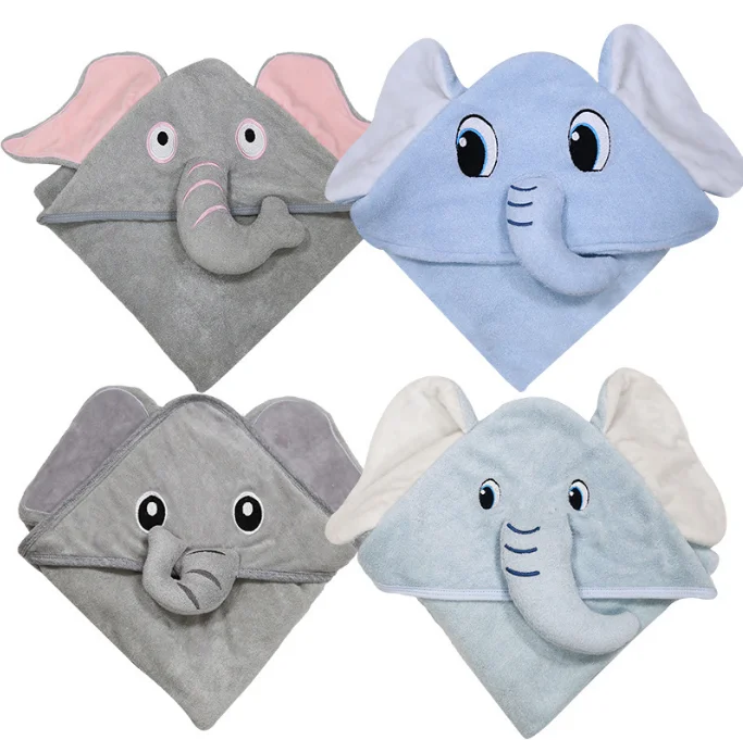 500gsm 600gsm Cheap Kids 100% Organic Bamboo Hooded Baby Towel