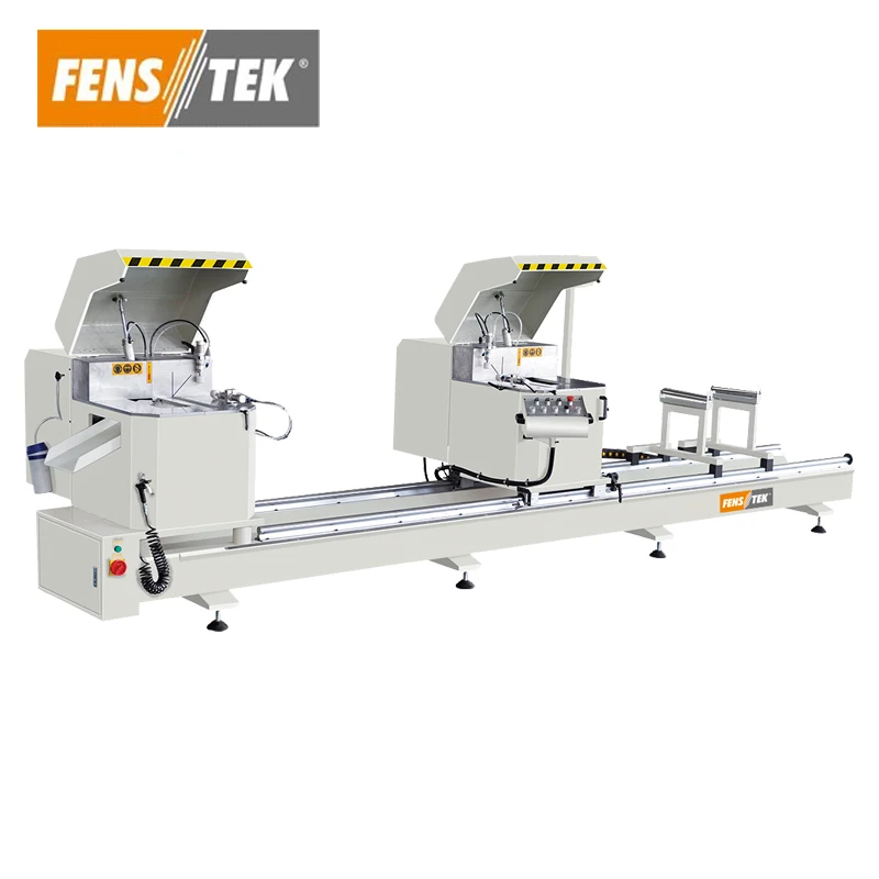 Aluminum Profile  Double Head Saw Cutting Window Machine