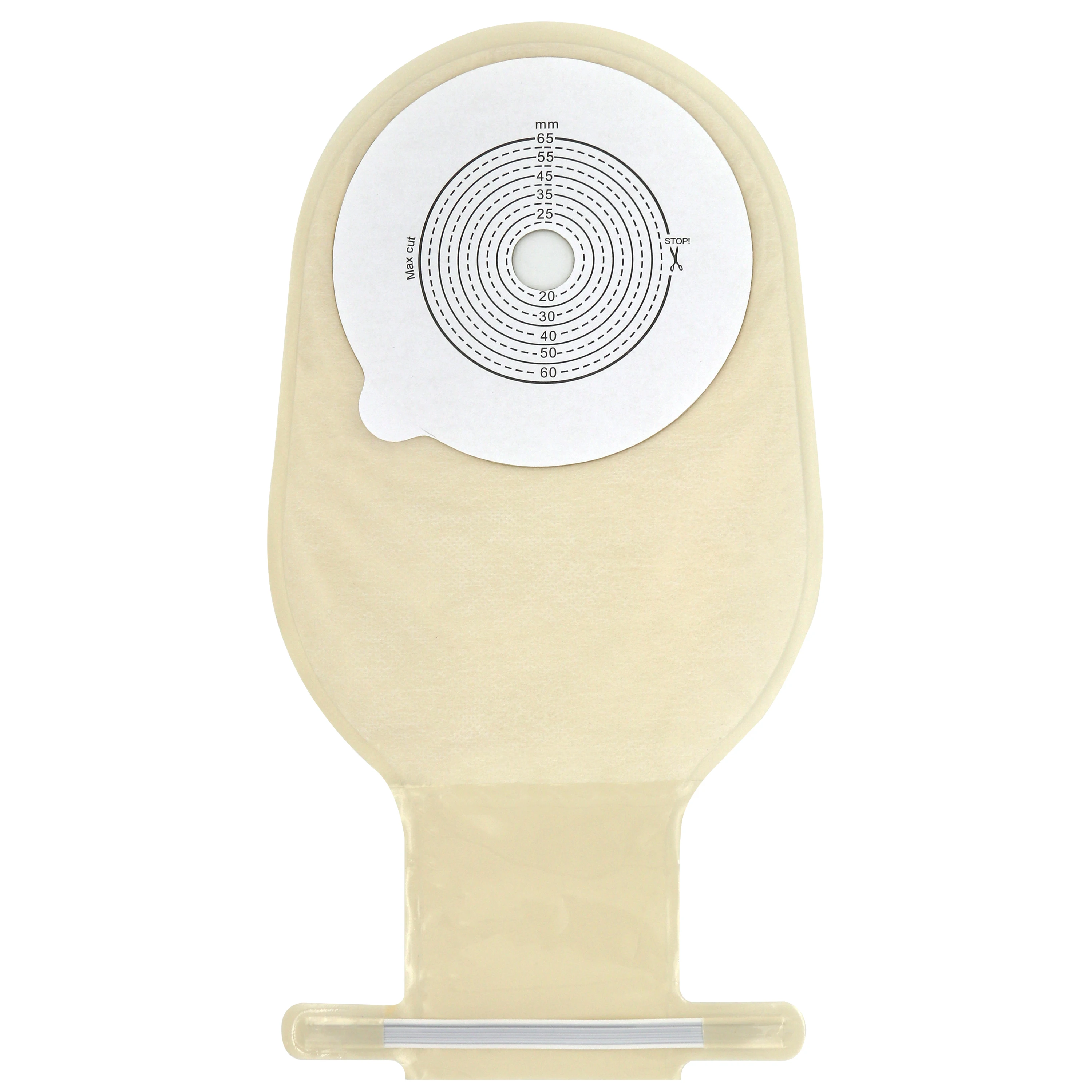 Transparent One Piece Ostomy Colostomy Bag Ostomy Pouch System Medical Disposables Colostomy Bag