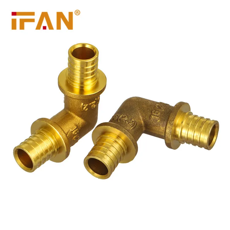 Фитинги IFAN PEX для труб 20-32 мм резьба тройник локоть розетка латунные скользящие