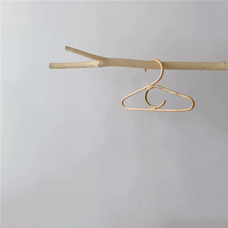 Eco friendly handmade rattan cloth hanger for green home Vintage Useful Rattan Hanger From Vietnam / High Quality Bamboo Stick C
