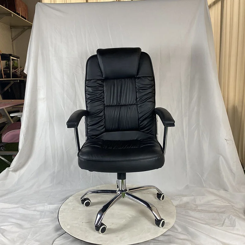 Cheap High Back Armrest Luxury Swivel Boss Black PU Leather Computer Chairs Executive Ergonomic Office Chair