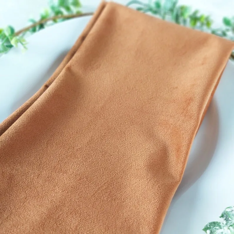 Elegant wedding table napkin Table Linen Wedding and Event Dinner Napkin Soft Velvet Fabric Napkin