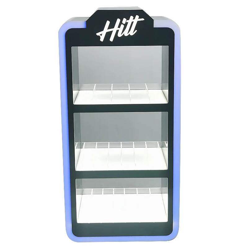 Factory Wholesale Acrylic Tobacco Countertop Cabinet Smoke Shop Display Rack
