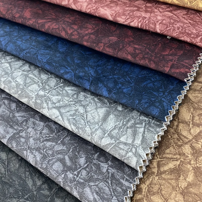 polyester furniture sofa cover knitting fabric holland velvet print