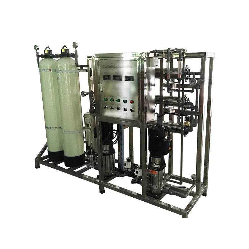 Factory Water Treatment Equipment Groundwater Well Water Reverse Osmosis Machinery RO Filter Plant Mineral Water Making Machine