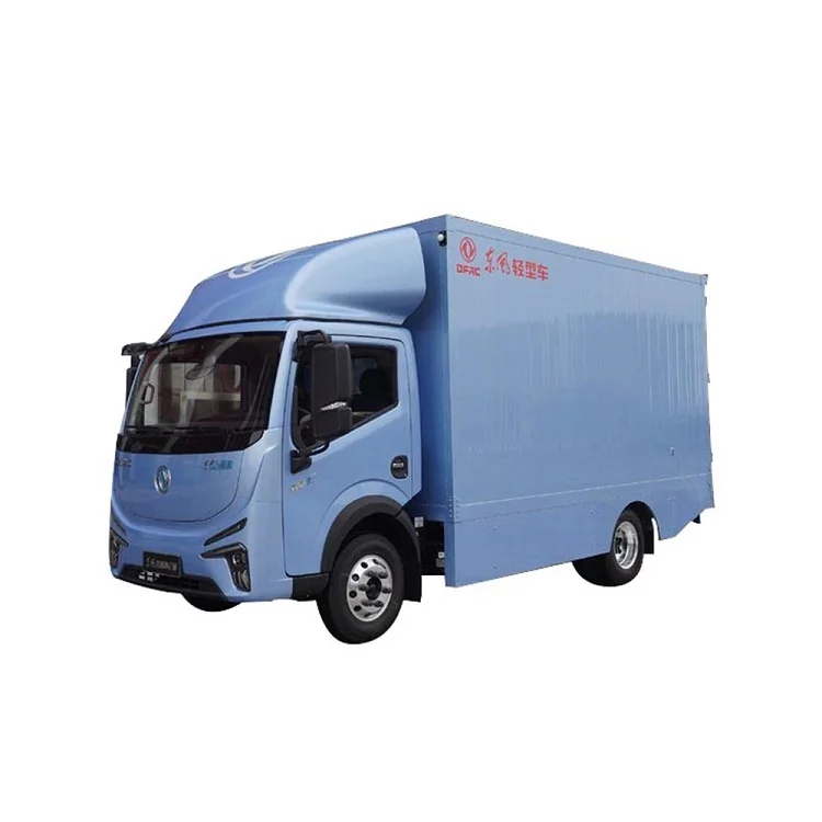 Dongfeng 380 Км Быстрая зарядка light 1,5 тонн 4x2 Электрический ящик грузовой фургон minivans camioneta electrica цены