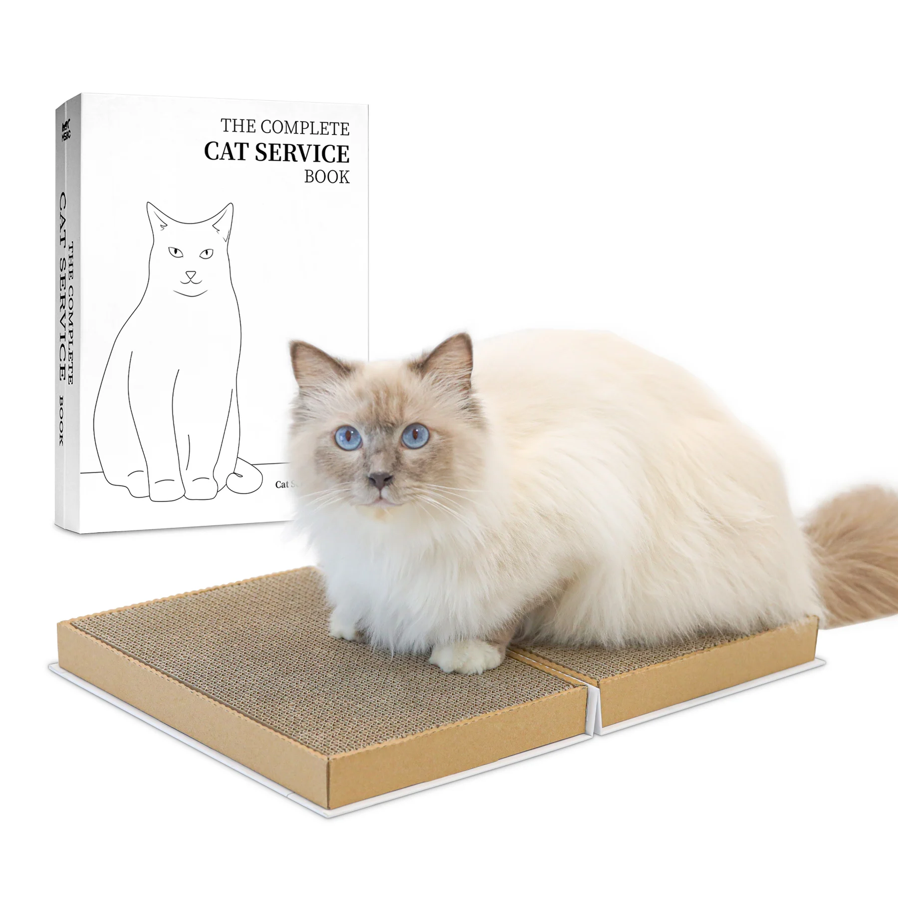 new cat products 2021 recycled custom bed corrugated scratcher delux scratching post