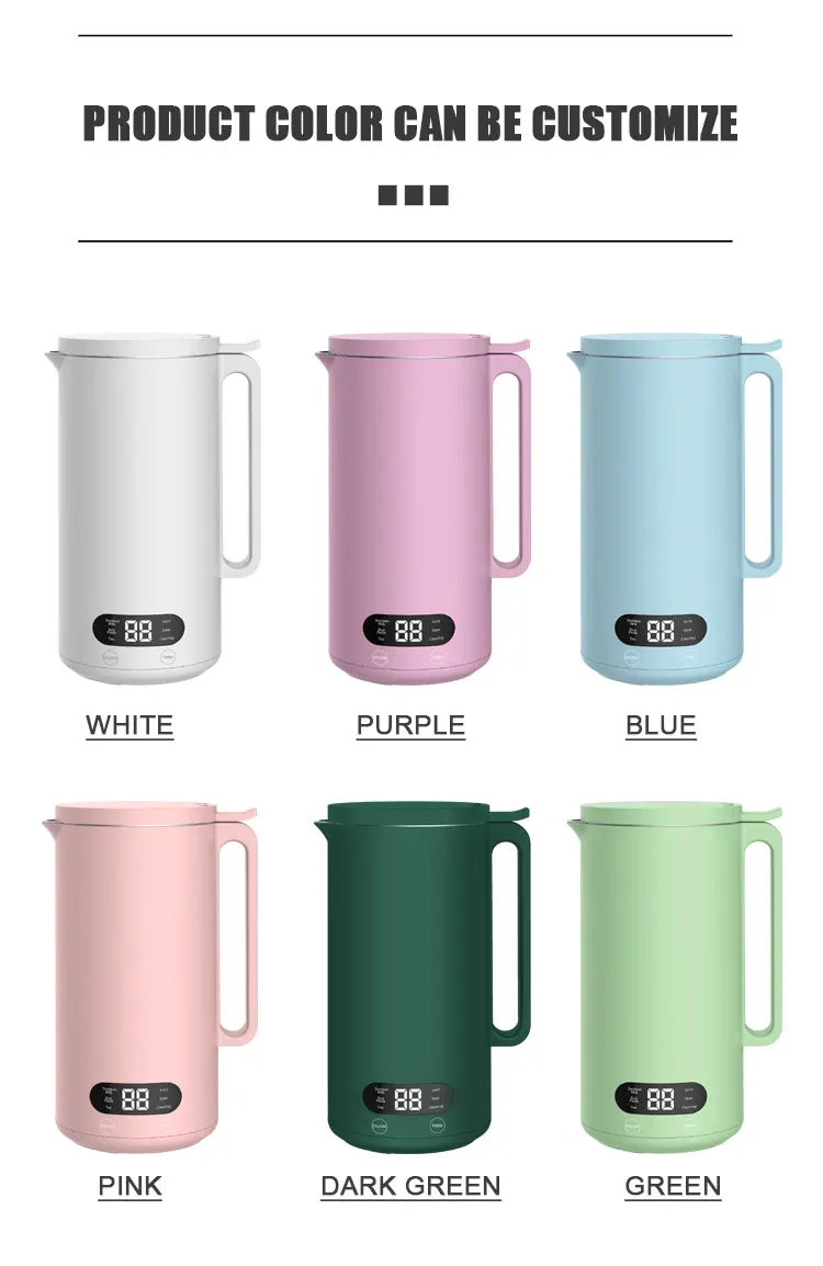 350Ml Automatic Heating Filter-Free Soybean Vegan Milk Juice Maker Kitchen Tools 110V/220V