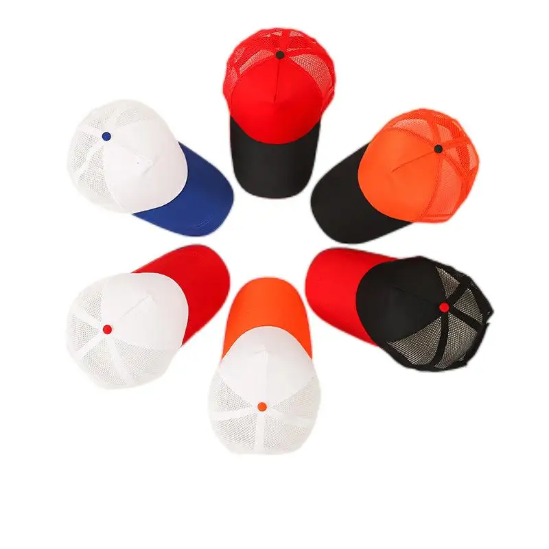 Summer Breathable Mesh Custom Logo Restaurant Waiter Or Supermarket Worker  Baseball Cap