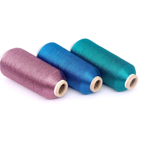 Embroidery Yarn factory supply Good quality MH-type 150D metallic Yarn Embroidery Metallic Yarn