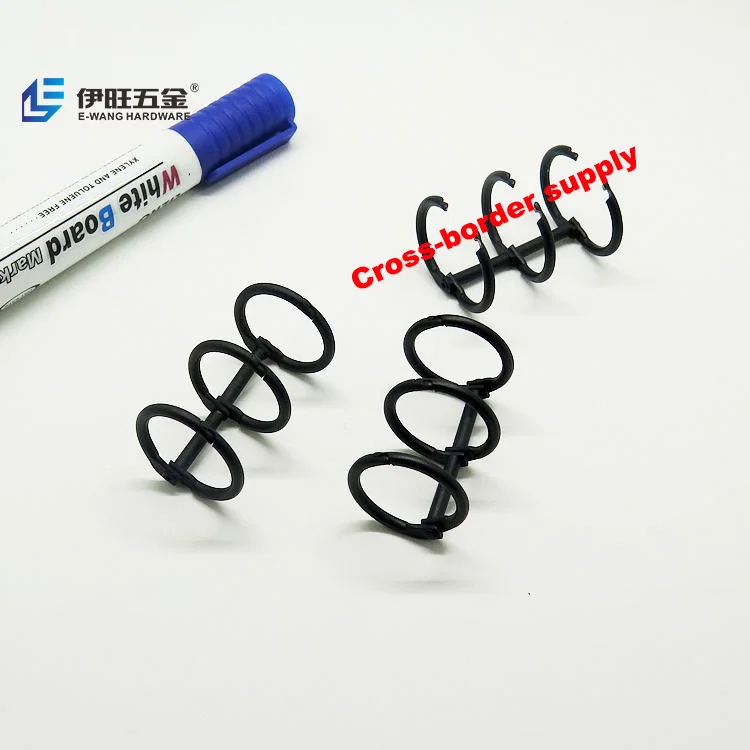 YIWANG Metal Colors a5 3 Round Book Ring Binder Clips for Notebook