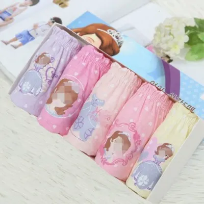 Хлопковое детское нижнее белье в Корейском стиле, красивые трусы для маленьких и средних девочек с мультяшным рисунком, шорты, Прямая поставка с фабрики, детское нижнее белье для девочек