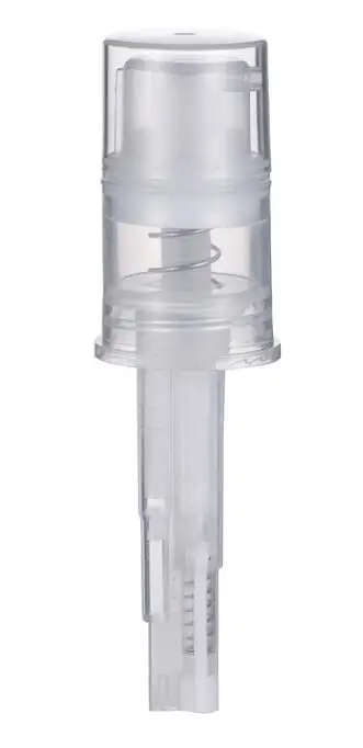 35ml 50ml plastic PET dry shampoo dry powder pump bottle