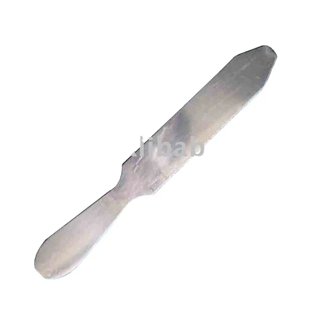 Stainless steel beer foam knife