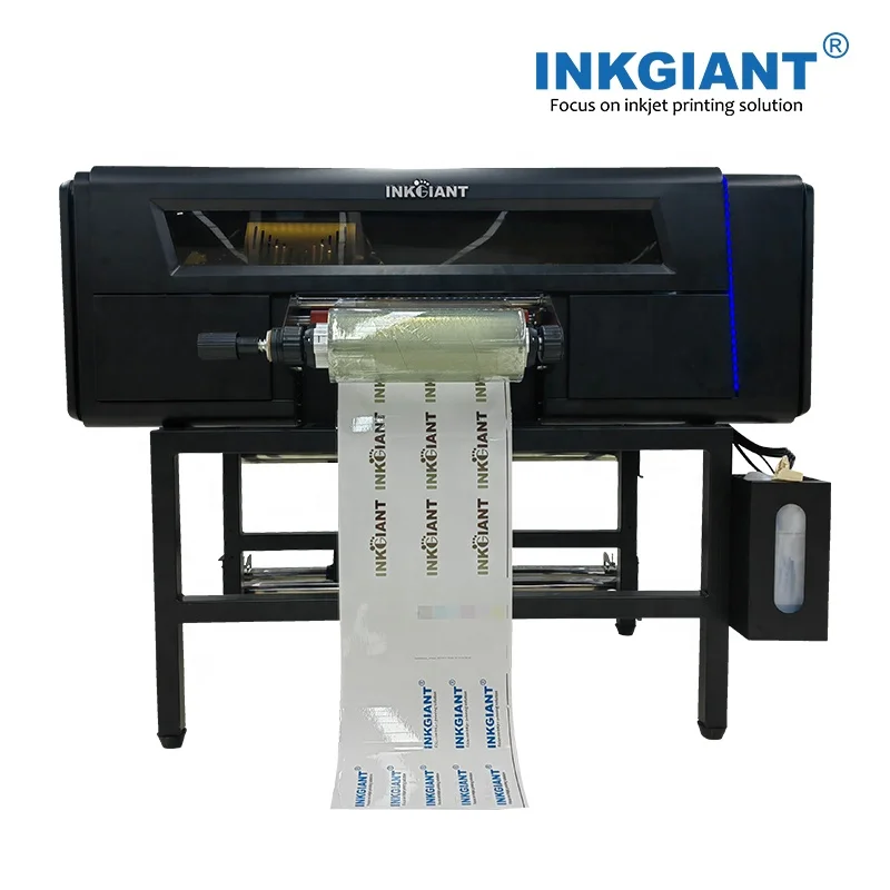 INKGIANT 40cm print width UV DTF printer with 3 epson I1600 printhead for crystal label or stickers