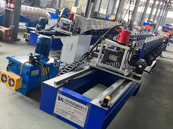 Hot selling high quality steel machine metal c-shaped steel automatic tracking and shearing c-shaped steel forming machine