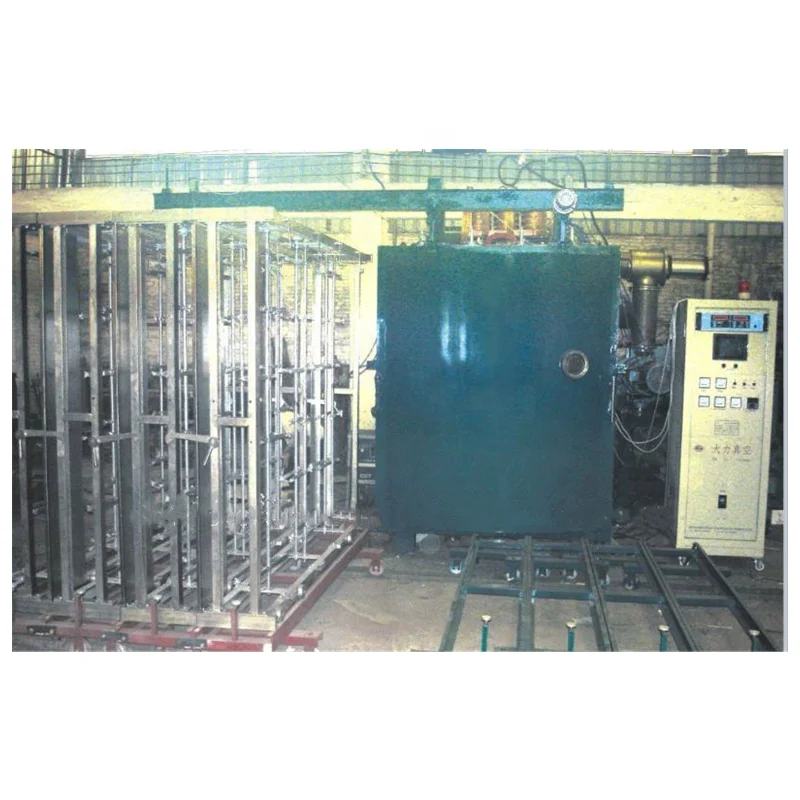 PLC Control Unique Saving Power Glass Vacuum Coating Machine