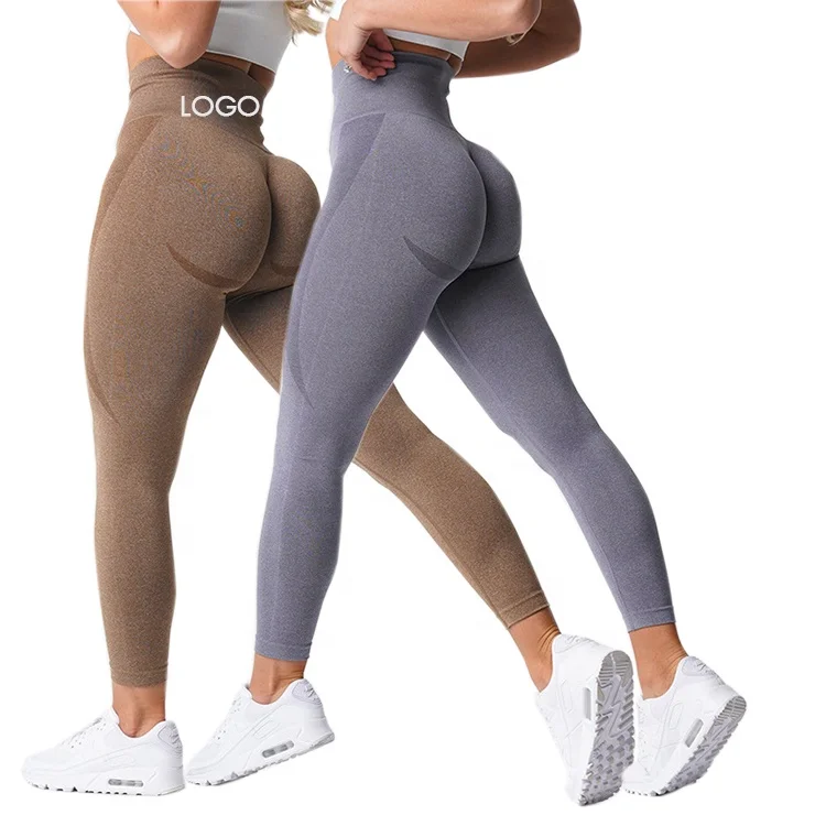 XS-XL Эластичные подтяжки ягодиц с высокой талией бесшовные плотные тренировочные тренажерный зал Йога Леггинсы для женщин