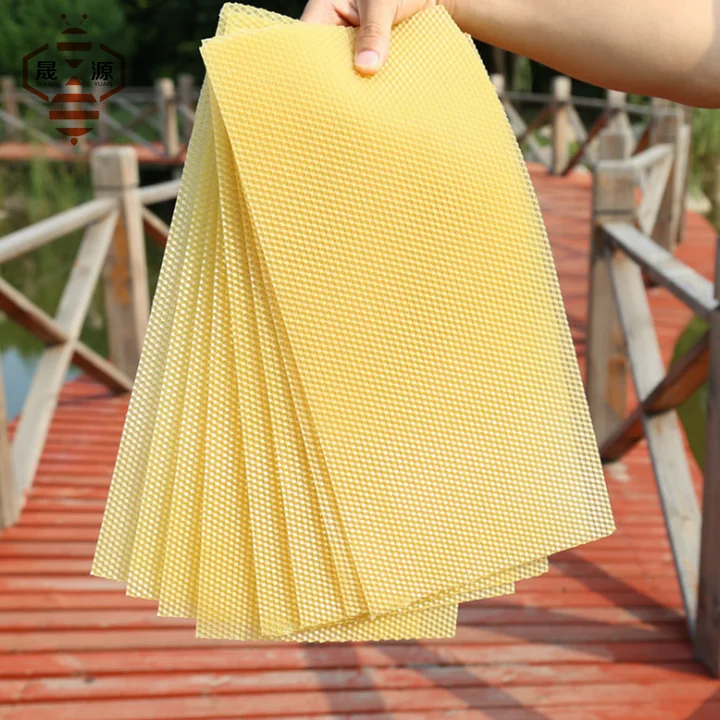 
2021 wholesale high quality bulk fresh pure honeycomb beeswax sheets 
