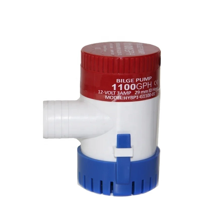 Whaleflo 12v 1100gph Non-Automatic Marine Electric Bilge Pump for Ponds Pools Gold Sluices and Highbankers