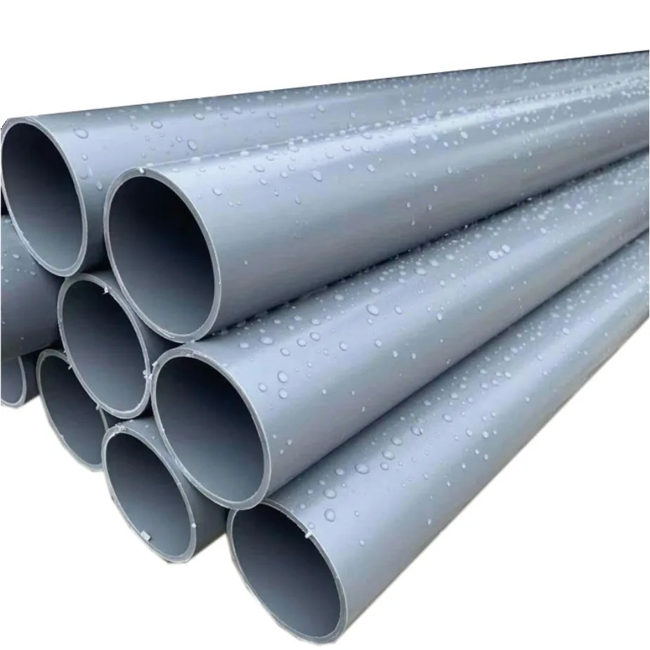 Водопроводная труба из НПВХ 200 мм 8 дюймов устойчивая к коррозии и