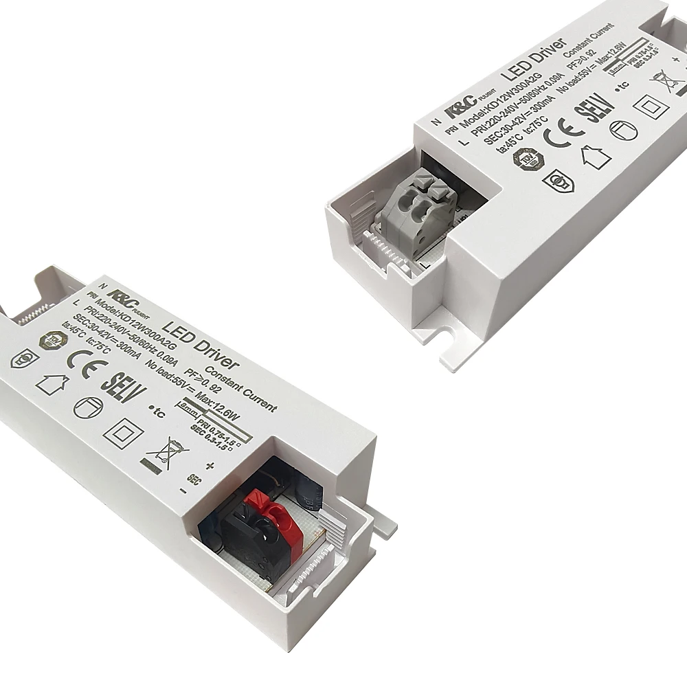 KC High Quality Electrical Equipment Power Supply AC 220V-240V 300mA Switching Mode Power Supply for led strip light