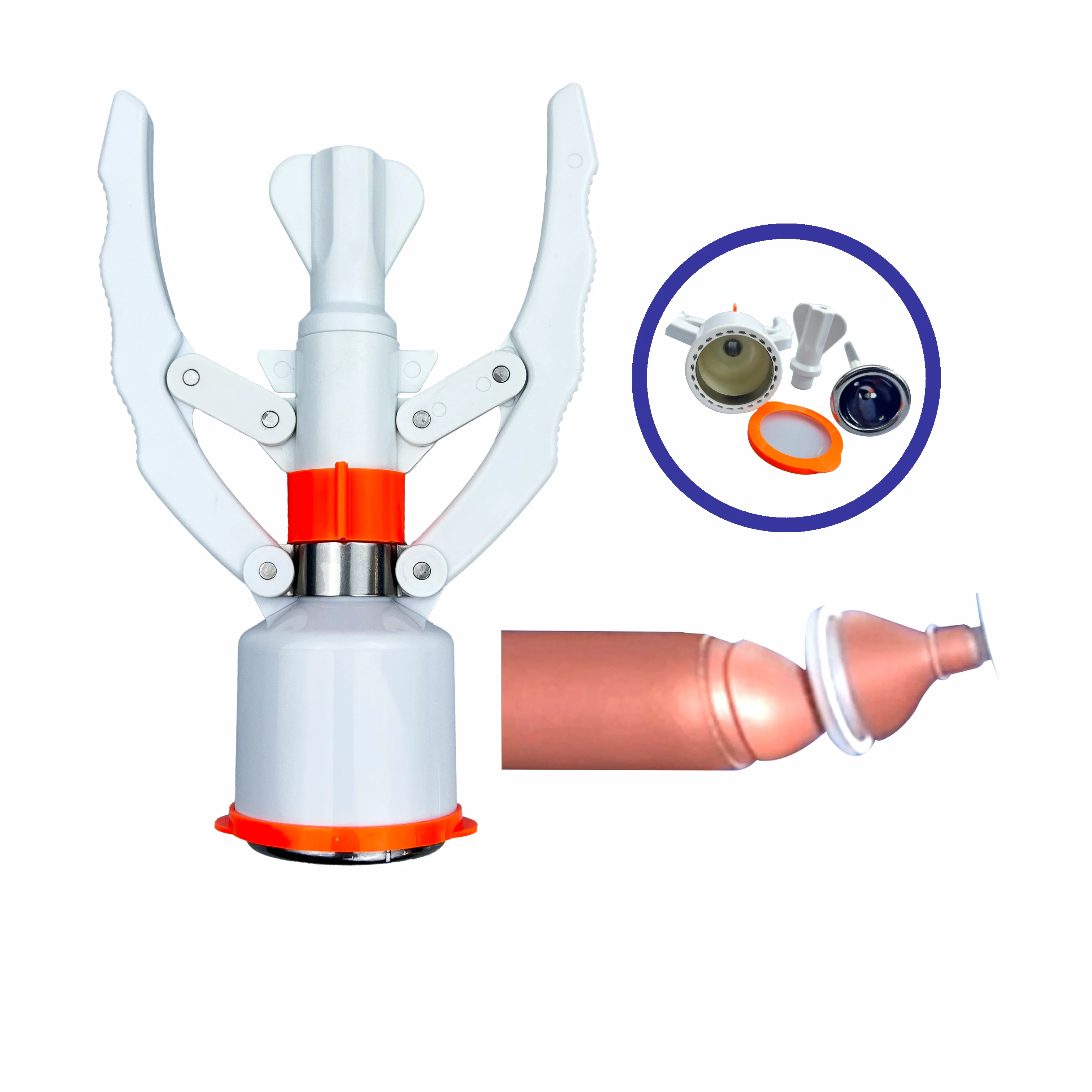 Ring Photo Plastic Pastel Bell Rubber Circumcision