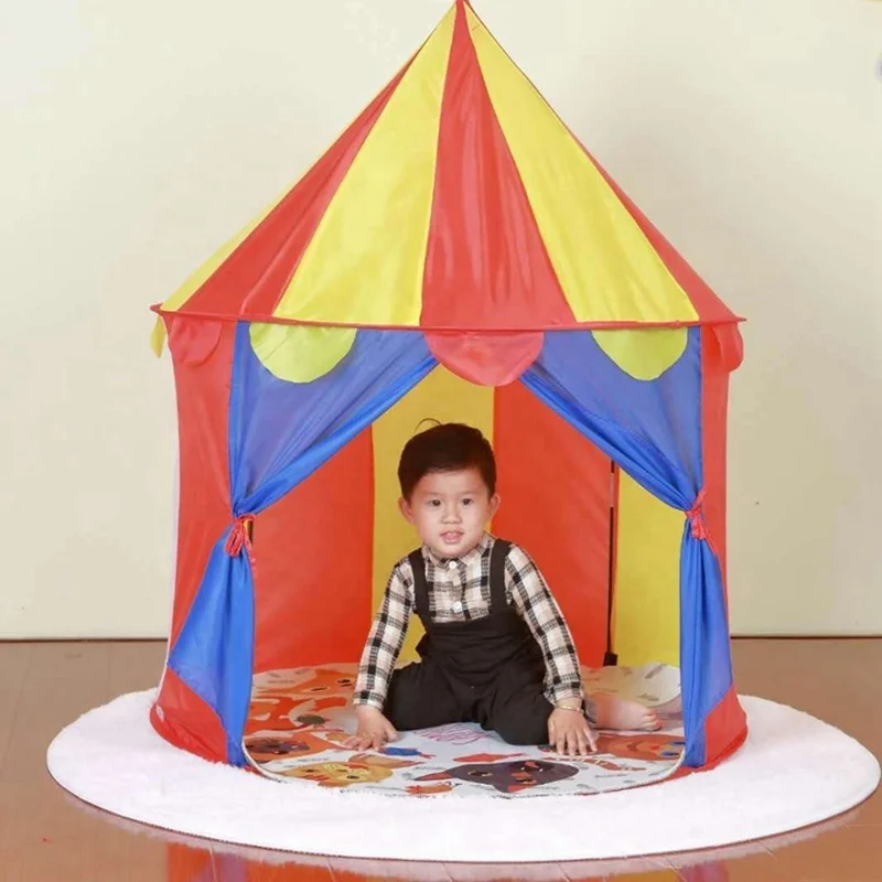 Детская палатка для детей игровой домик Замок принцессы юрта игрушечный домик большой дом