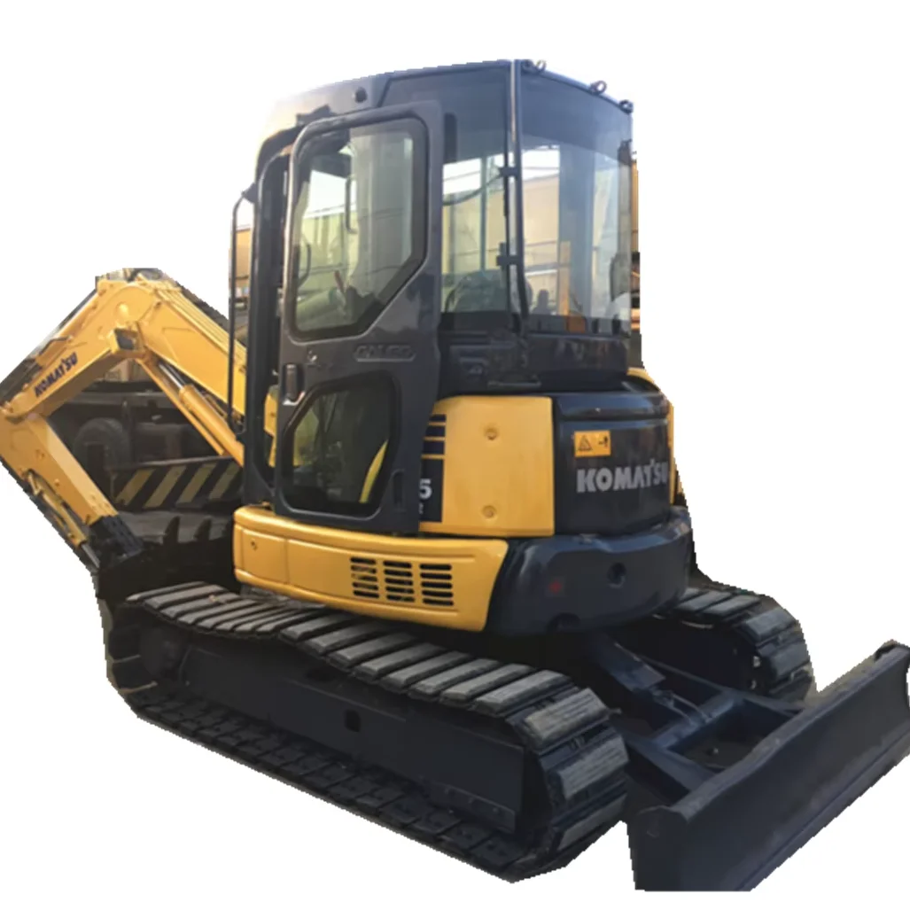 Used Komatsu PC55 mini Excavator used second hand mini excavator komatsu PC55 PC35 PC30 for hot sale