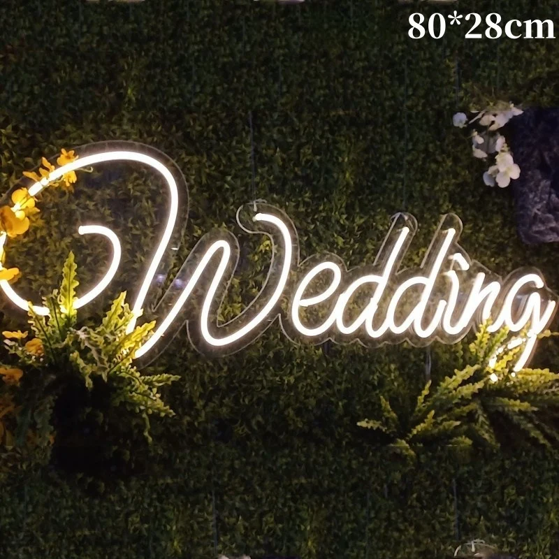 Прямая поставка 12 В 220 домашний Настенный декор для свадебной вечеринки светодиодные буквы уличные водонепроницаемые неоновые вывески на заказ
