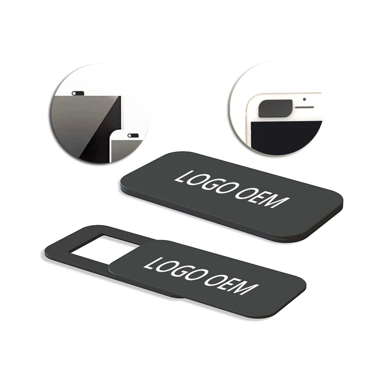 Ultra Thin Camera Privacy Security Webcam Cover Slider Laptop Phone Webcam Cover Sticker Blocker Protector Custom Logo Printed