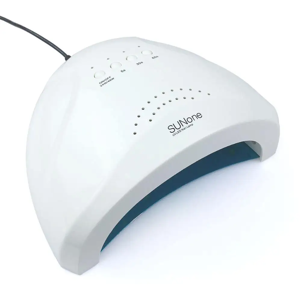 Factory Wholesale 48W Portable White Dual Light Source Uv Led Lamp For Home And Salon Use