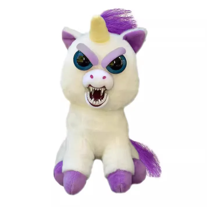 Wholesale  Cute Unicorn Panda Rabbit Halloween Plush Toys Cartoon Anime Changing Pets Doll Contrast