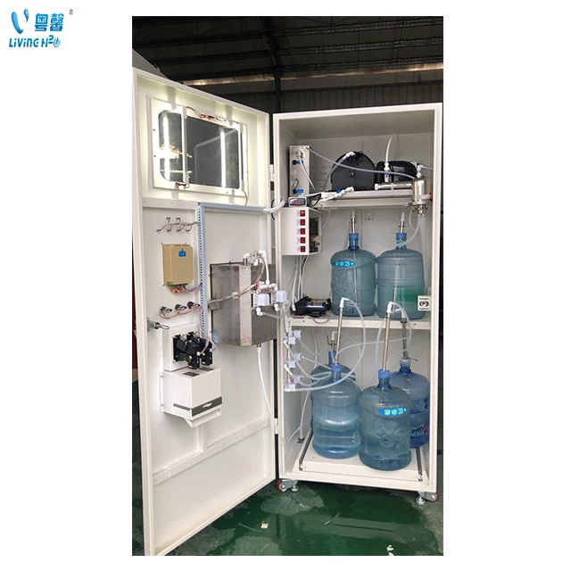 Livingh2o Coin operated auto water vending machine for sale