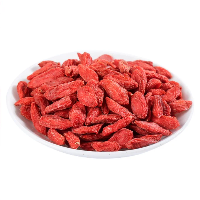 Hot Selling High Quality Goji Berries for liver kidney moistening lung with goji berry tea Dried Red Chinese Wolfberry